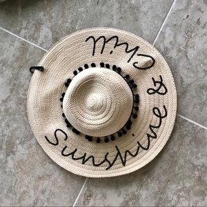 Betsey Johnson Accessories - NEW Floppy Beach Hat Betsey Johnson Accessories - NEW Floppy Beach Hat